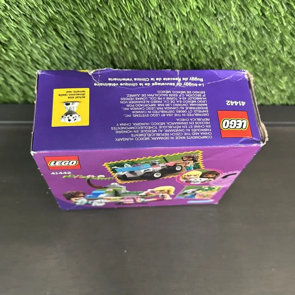 Lego 41442 Friends Vet Clinic Rescue Buggy New Damaged Box